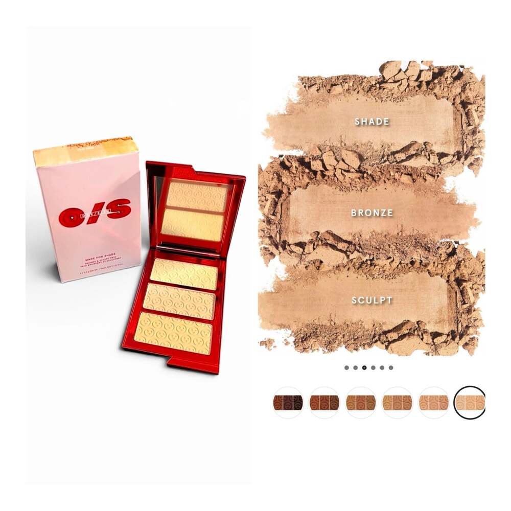 ONE/SIZE by Patrick Starrr Made for Shade Bronze & Sculpt Trio Palette - Fair